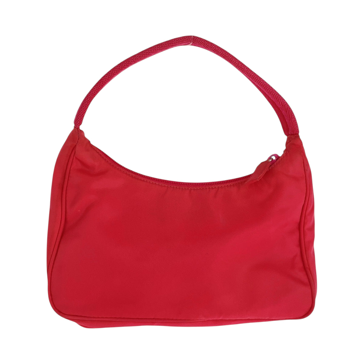 PRADA Handbag Nylon pink Test Triangle With logo