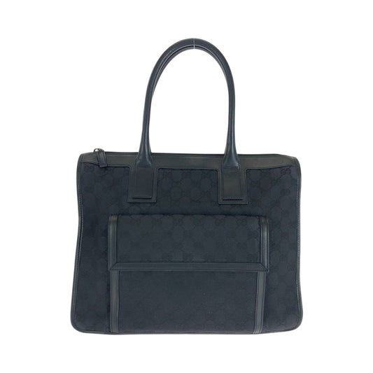 GUCCI Handbag 000 0854 GG canvas Black SilverMetal Handbag Shoulder Bag Women