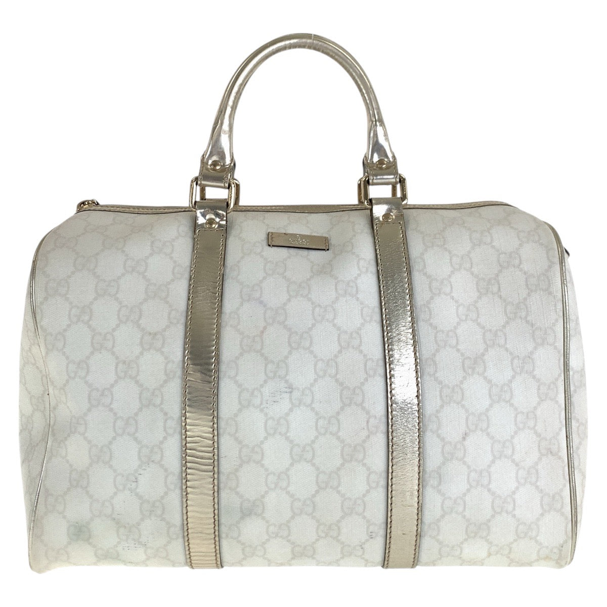 Gucci GG Supreme Canvas/Leather Boston Bag 193603
