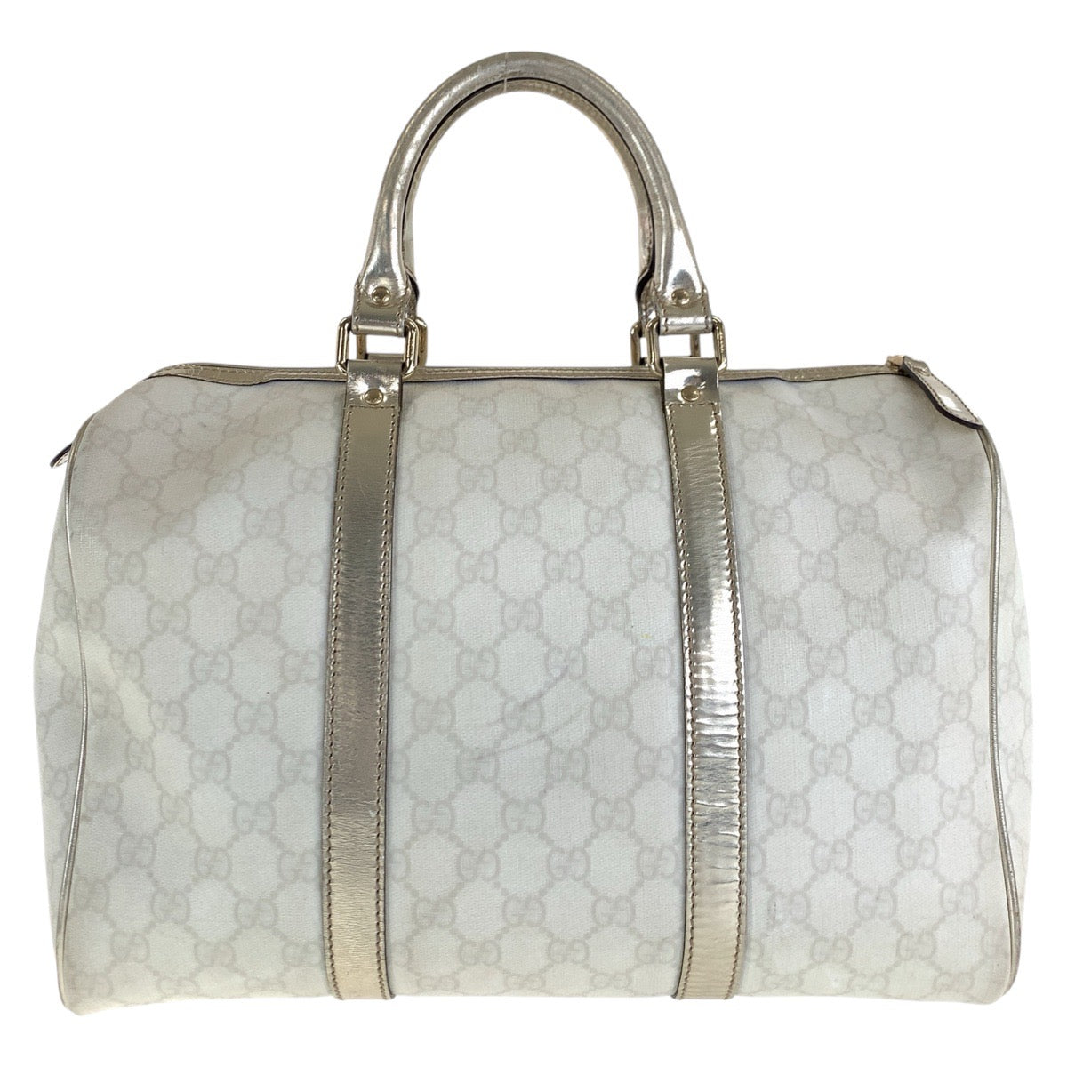 Gucci GG Supreme Canvas/Leather Boston Bag 193603