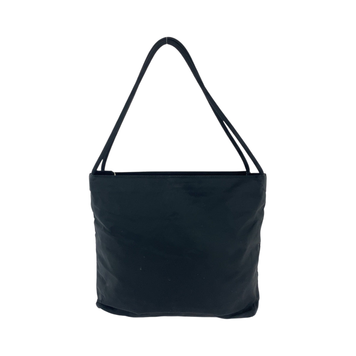 PRADA Shoulder Bag B6242 Nylon Black SilverMetal Shoulder Bag Tote Bag Test Triangle With logo Women