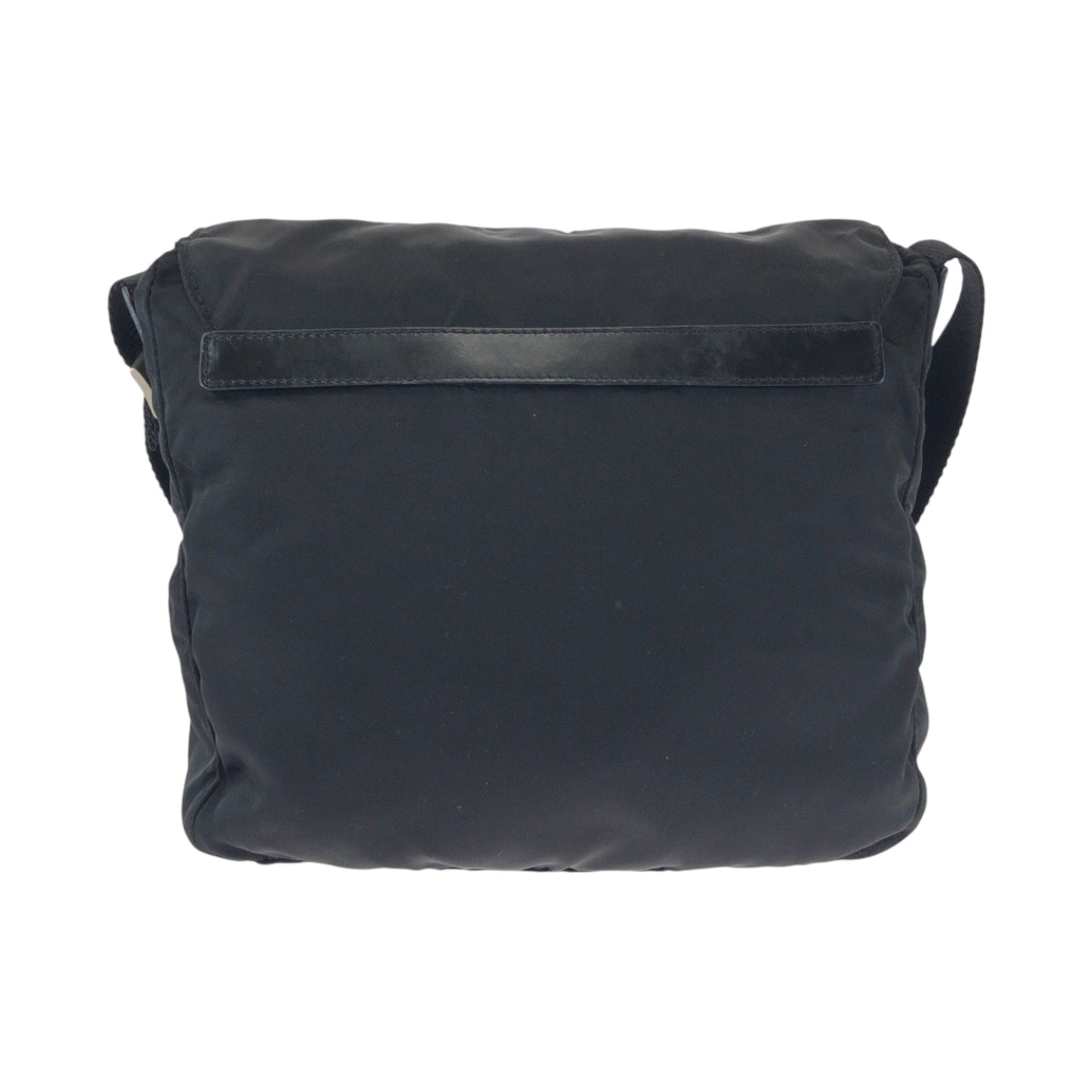 PRADA Shoulder Bag BT8994 Nylon Black SilverMetal Shoulder Bag pochette Test Triangle With logo mens(Unisex) - Style 2