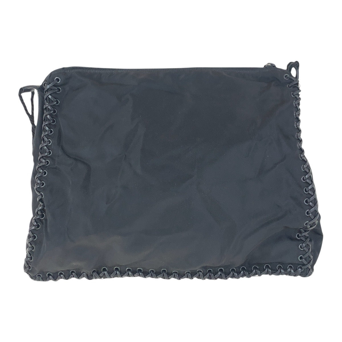 Prada Nylon/Leather Shoulder Bag 501642