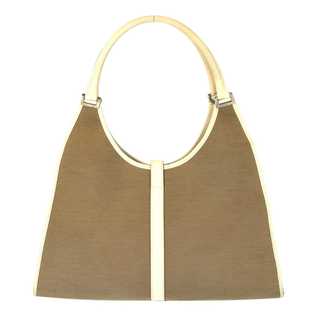 Gucci Jackie Canvas Leather Shoulder Bag
