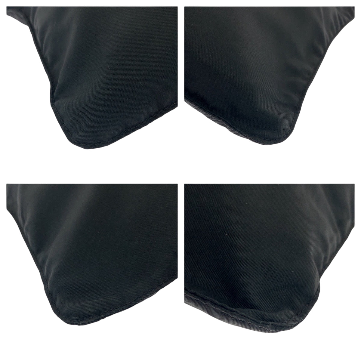 PRADA Shoulder Bag Nylon Black SilverMetal Shoulder Bag Sacoche Test Triangle With logo mens - Style 2