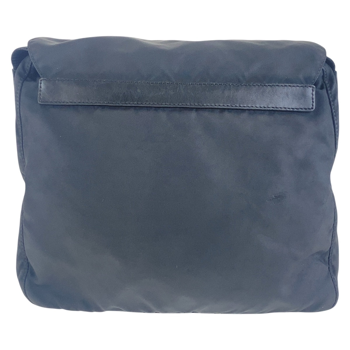PRADA Shoulder Bag Nylon Black SilverMetal Crossbody Shoulder Bag Unisex Test Triangle With logo mens