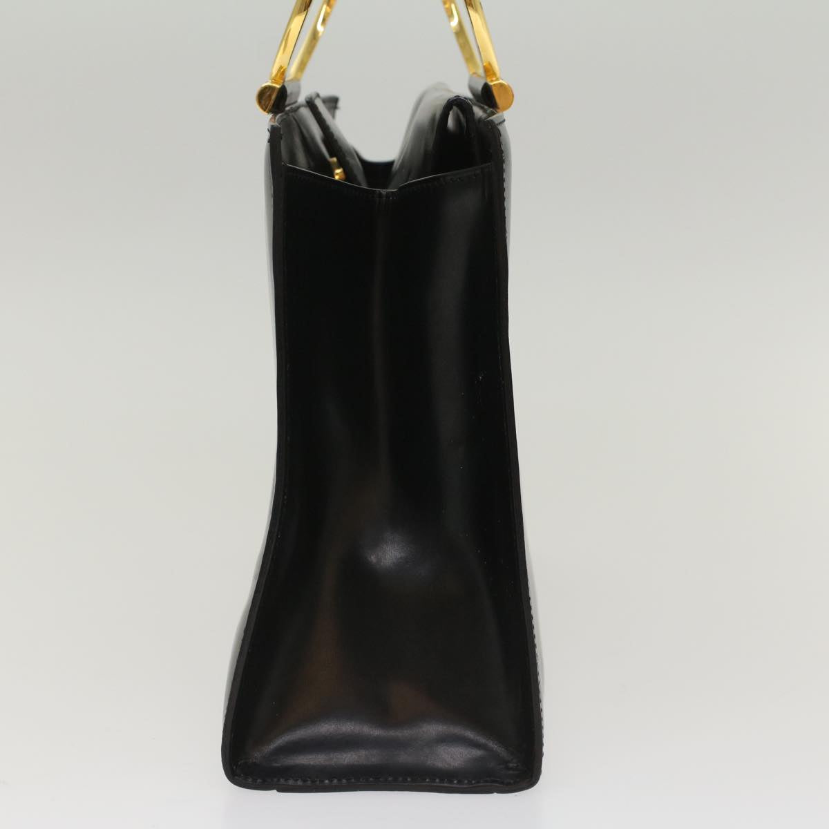 Luxury CELINE Hand Bag Leather Black 50187