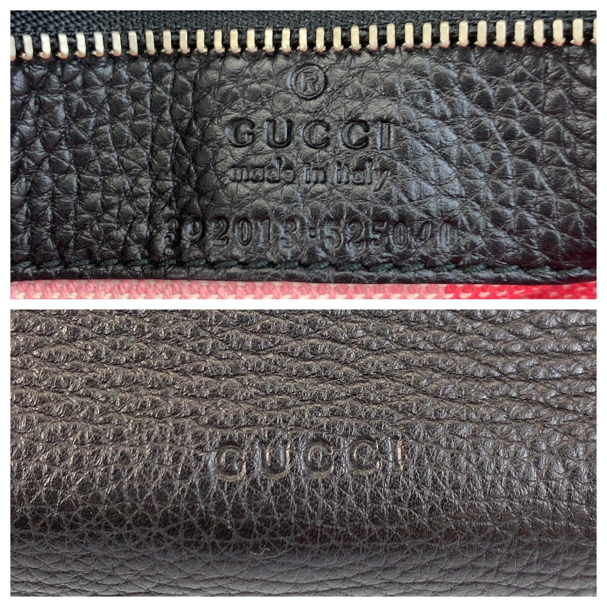 Gucci Leather Bamboo Daily 2way Bag 392013