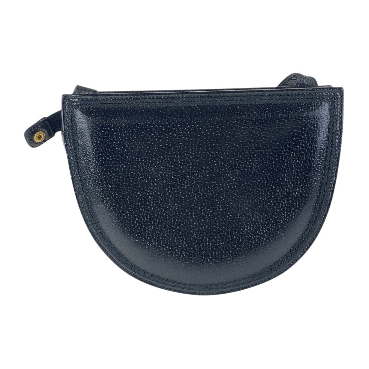 GUCCI Shoulder Bag 007 113 0108 leather Black GoldMetal Crossbody Shoulder Bag Old Gucci Women