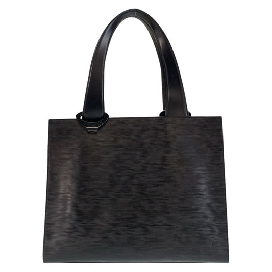 LOUIS VUITTON Tote Bag leather Noir black black Tote Bag Shoulder Bag Epi Gemo Women