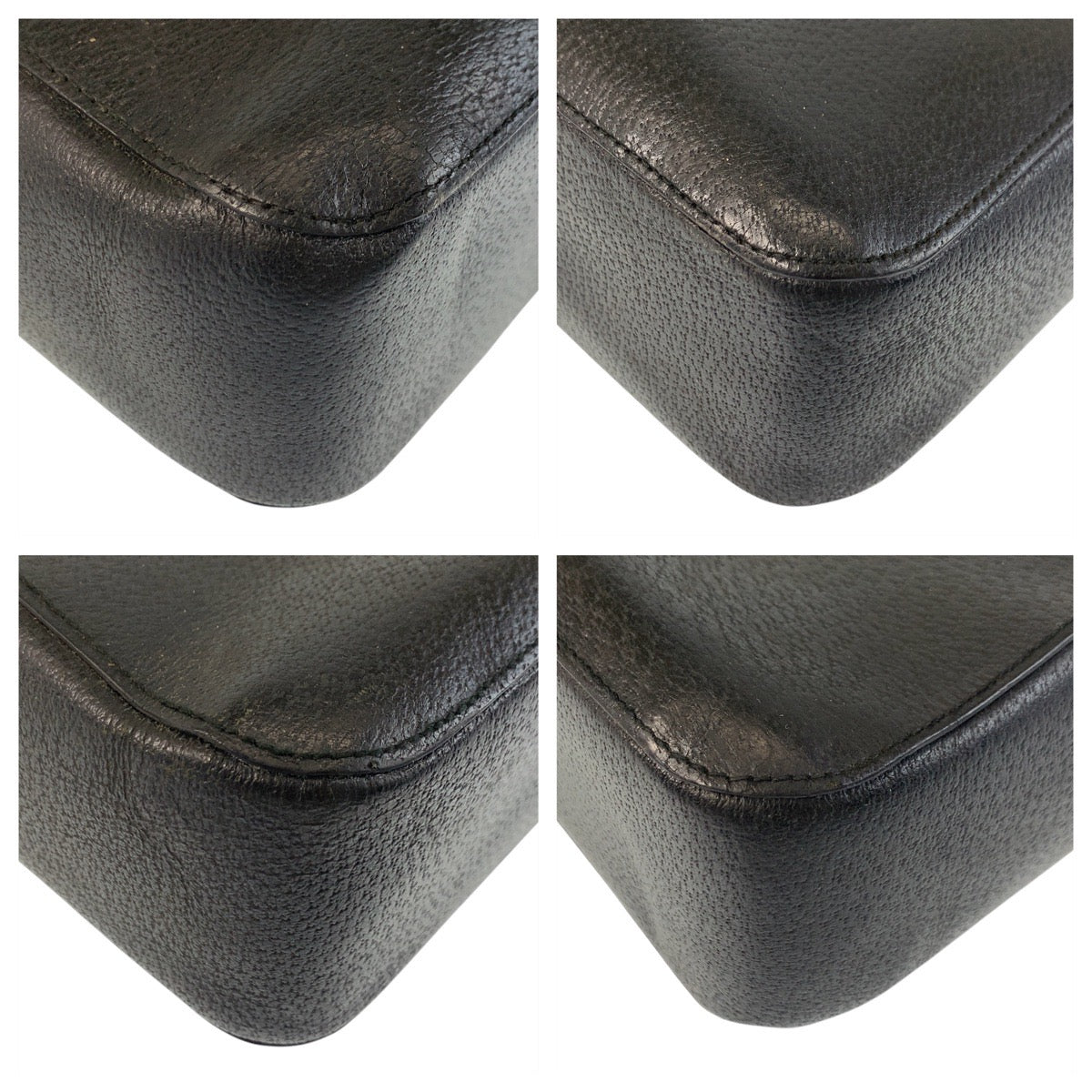 GUCCI Handbag 002 1059 Leather, Bamboo Black black red Bamboo Women