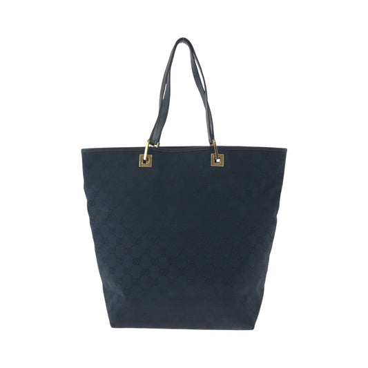 GUCCI Tote Bag 002 1098 GG canvas Black GoldMetal Tote Bag Shoulder Bag Women
