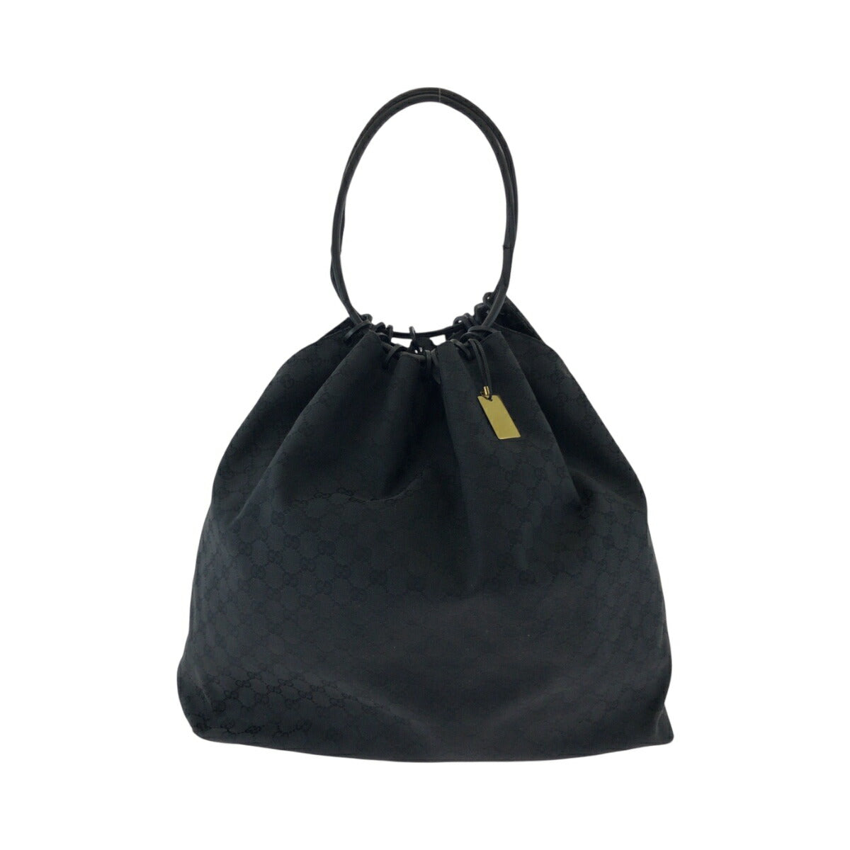 Gucci GG Canvas Drawstring Shoulder Bag 91379