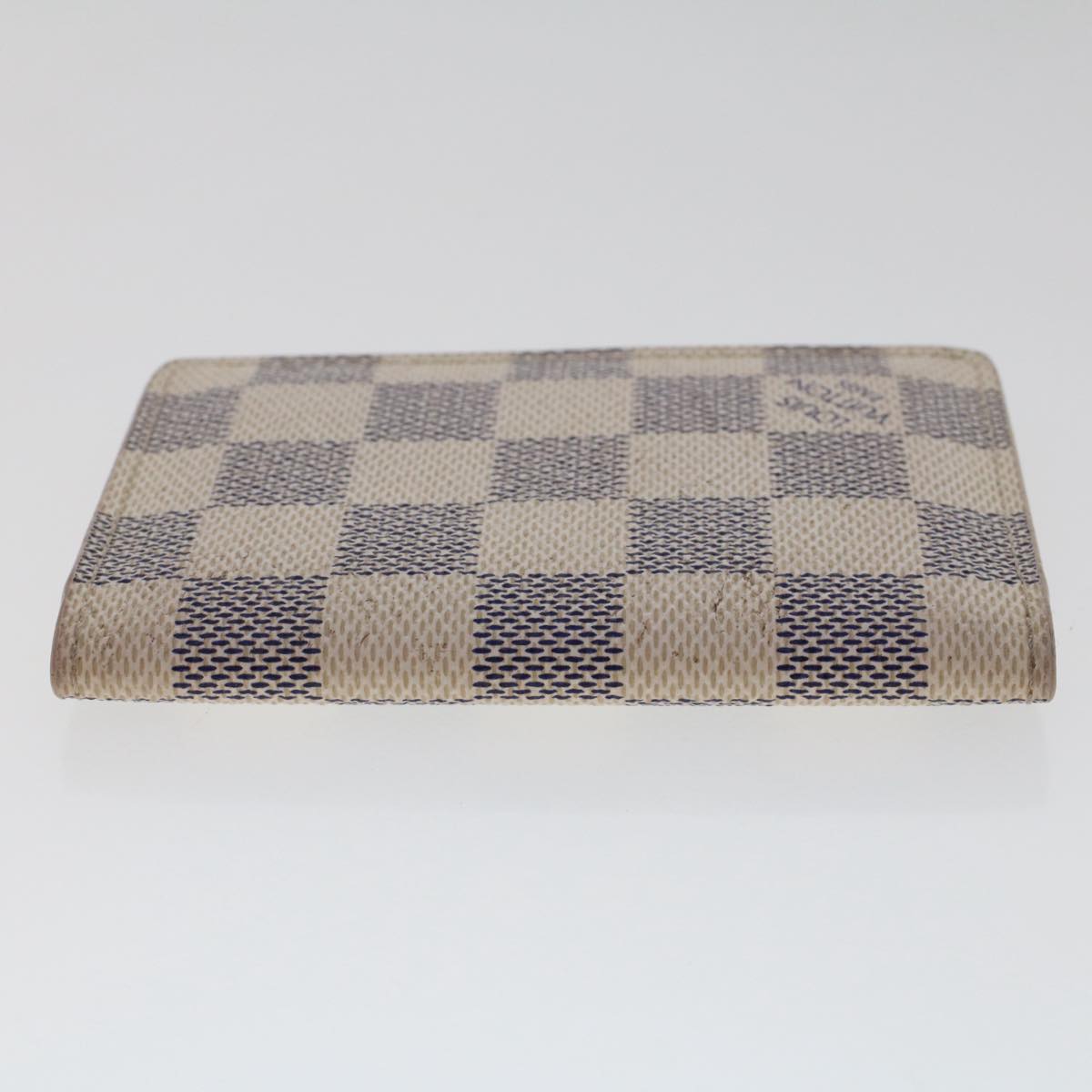 LOUIS VUITTON Damier Azur Organizer Dupoch Card Case LV Auth Handbag