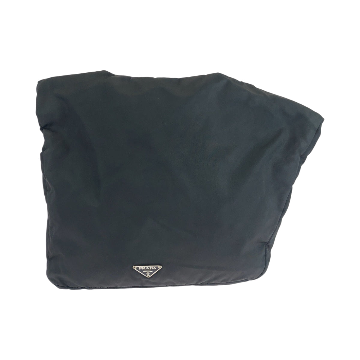 PRADA Shoulder Bag Nylon Black SilverMetal Shoulder Bag Messenger bag Test Triangle With logo mens - Style 2