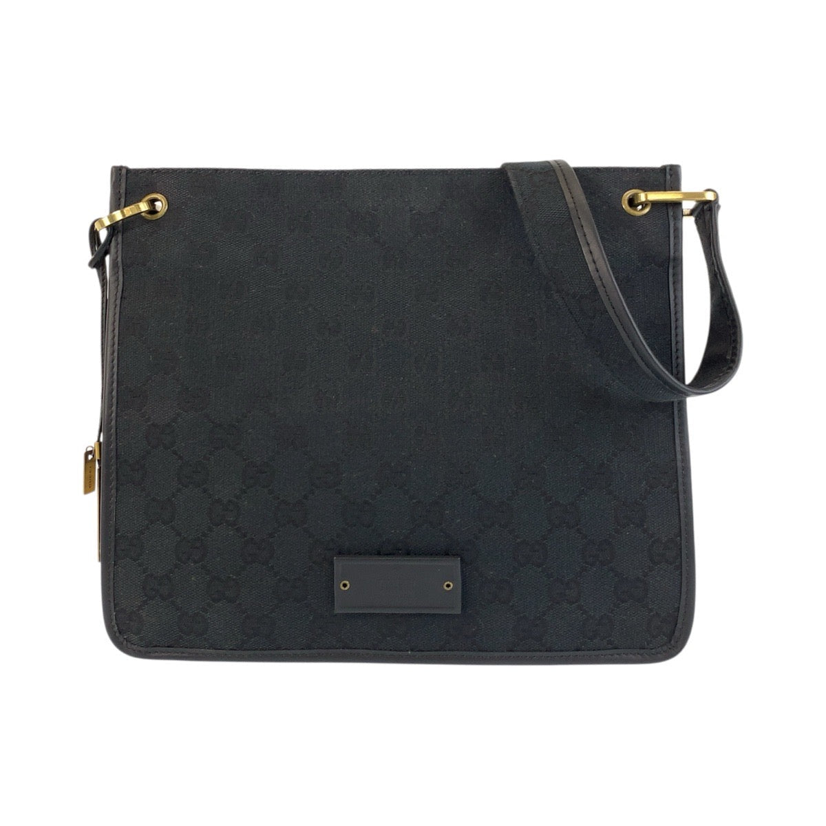 Gucci GG Canvas/Leather Shoulder Bag 91762
