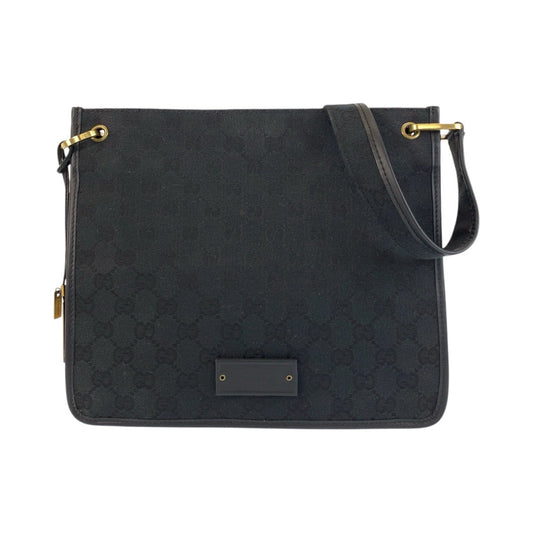 Gucci GG Canvas/Leather Shoulder Bag 91762