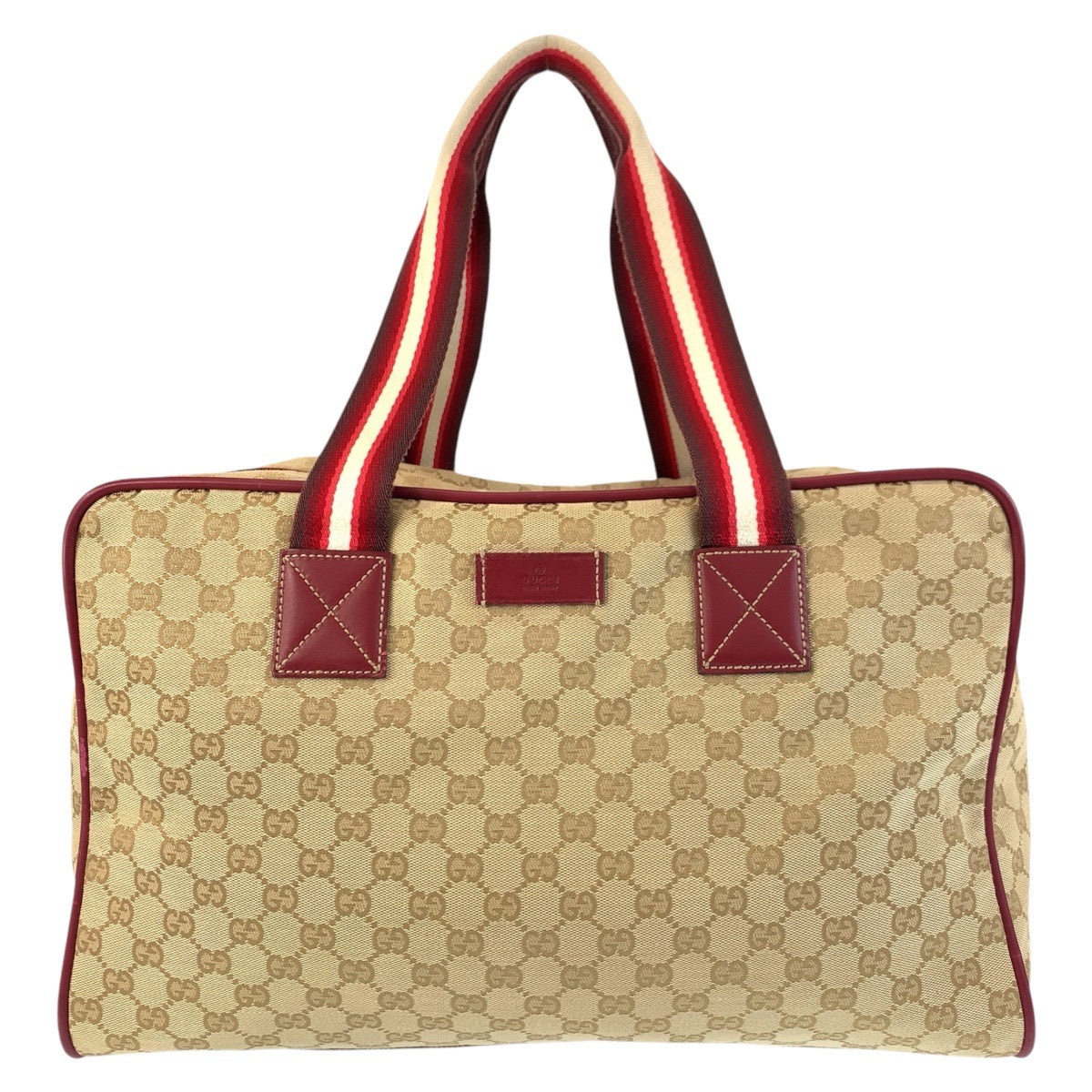 Gucci Sherry Line GG Canvas Boston Bag