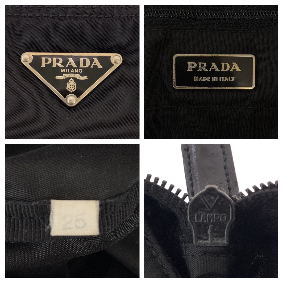 Prada Tessuto Nylon/Leather 2way Bag