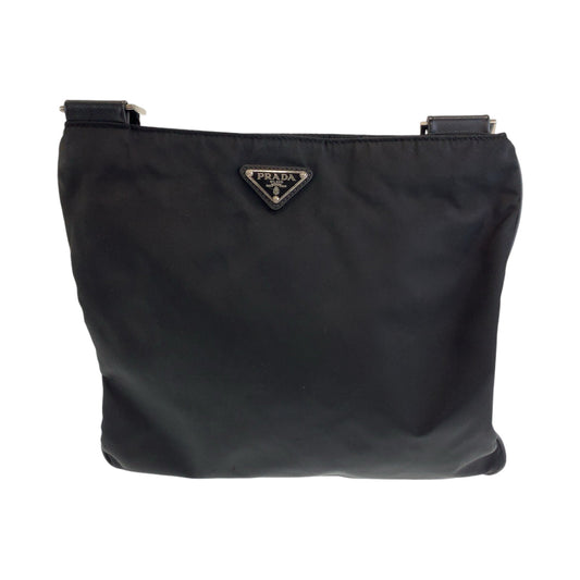 PRADA Shoulder Bag VA0340 Nylon Black SilverMetal Shoulder Bag Messenger bag Test Triangle With logo mens