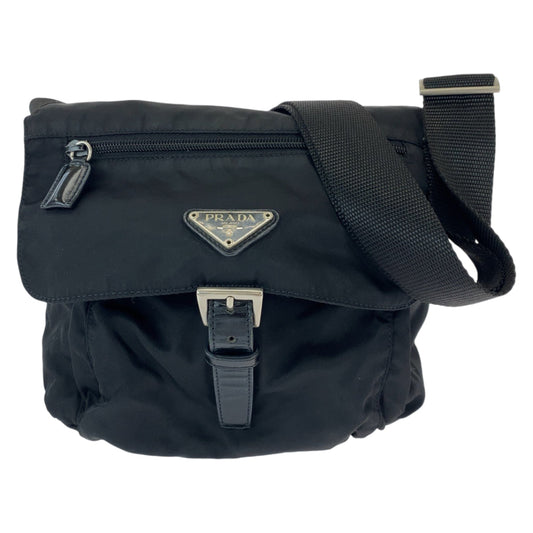 PRADA Shoulder Bag BT8994 Nylon black Crossbody Shoulder Bag Pochette Test Triangle With logo mens