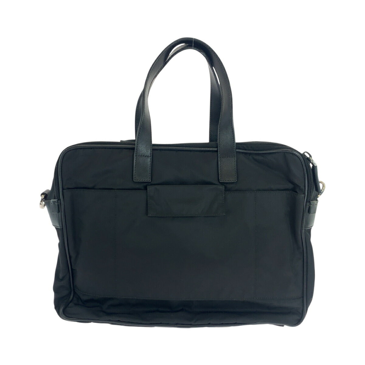 Prada Tessuto Triangle Logo Plate 2way Shoulder Bag