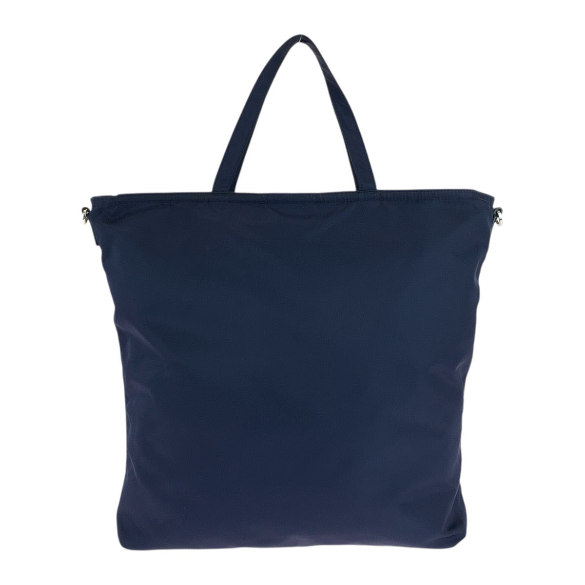Prada Tessuto Triangle Logo Plate 2way Tote Bag