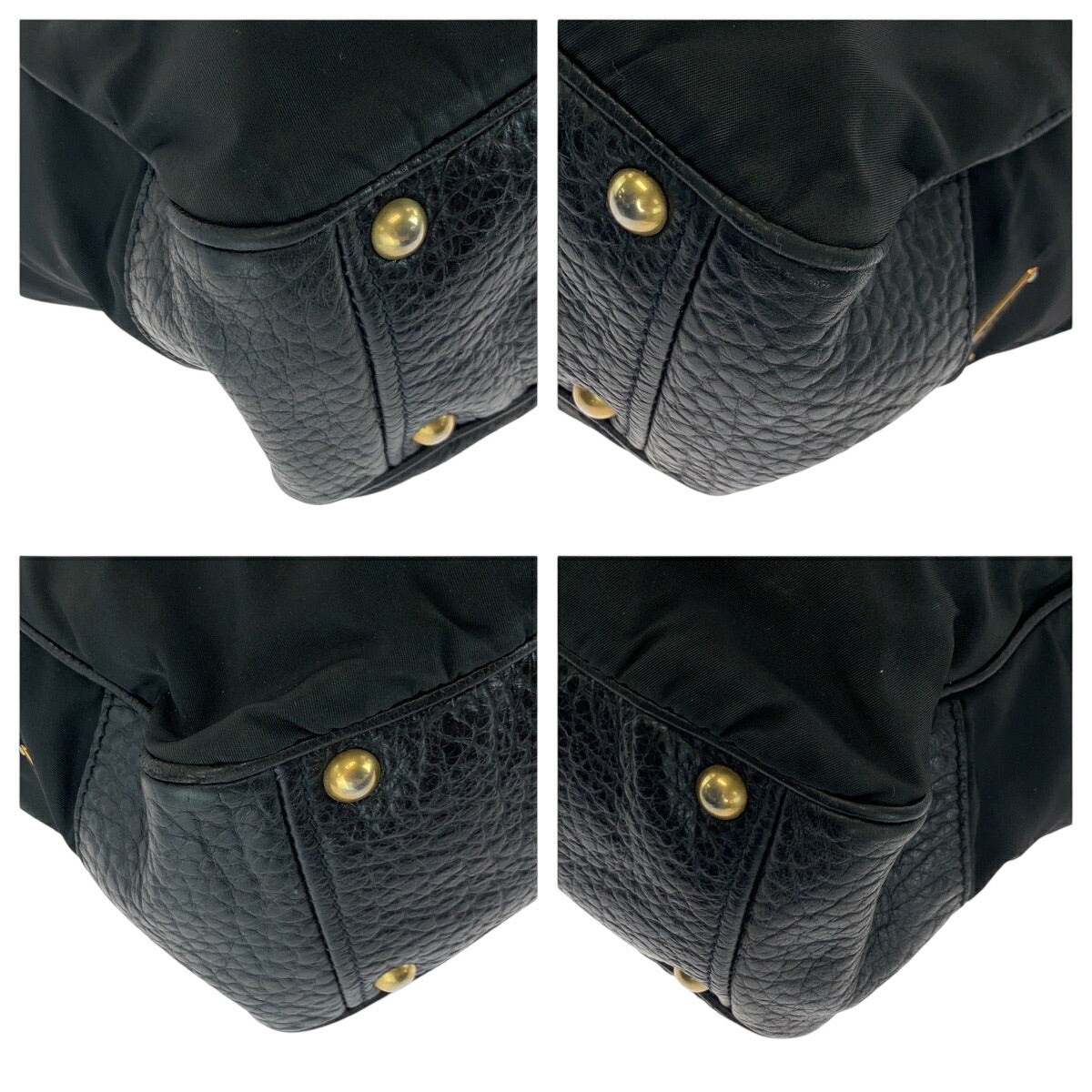 Prada VITELLO DAINO TESSUTO 2way bag