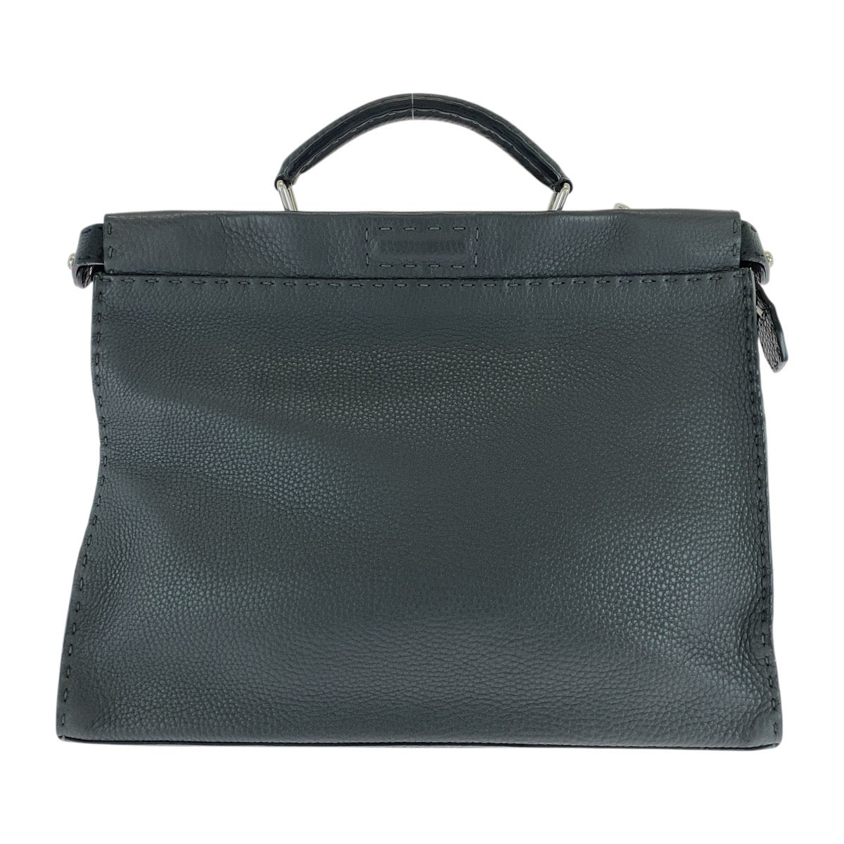 Fendi Peekaboo Selleria Leather Briefcase
