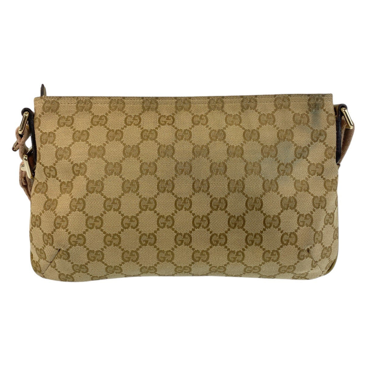 GUCCI Shoulder Bag 410766 GG canvas Beige Pink Gold Metal Shoulder Bag Messenger bag Sherry line Women