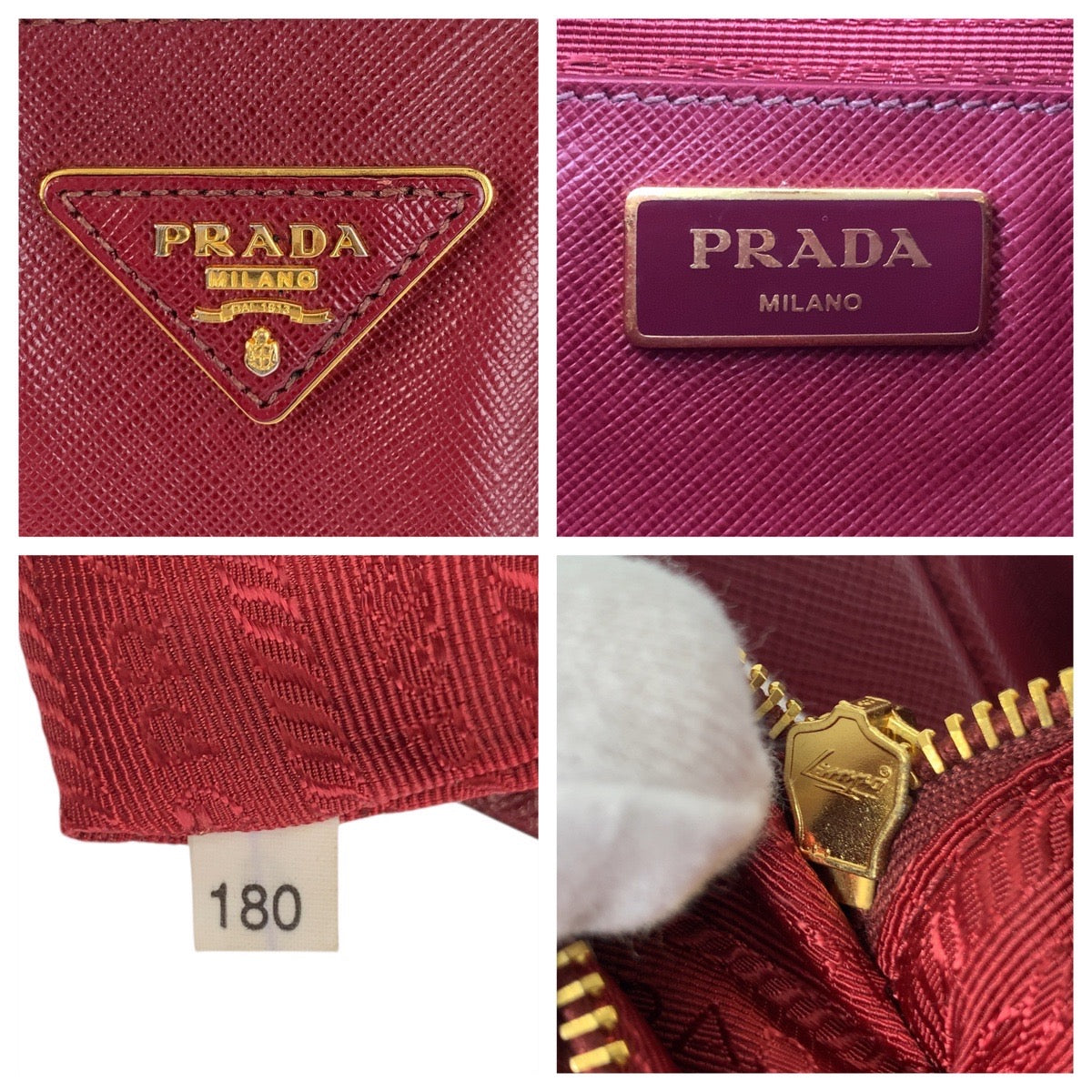 Prada Saffiano Leather 2way Bag