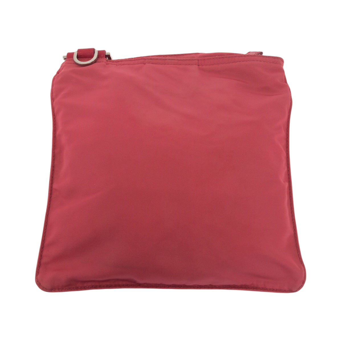 PRADA Shoulder Bag Nylon pink beige Shoulder Bag Sacoche Test Triangle With logo Women