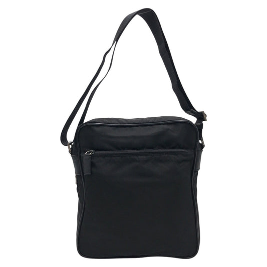 PRADA Shoulder Bag Nylon Black black Shoulder bag Messenger bag Test Triangular logo mens