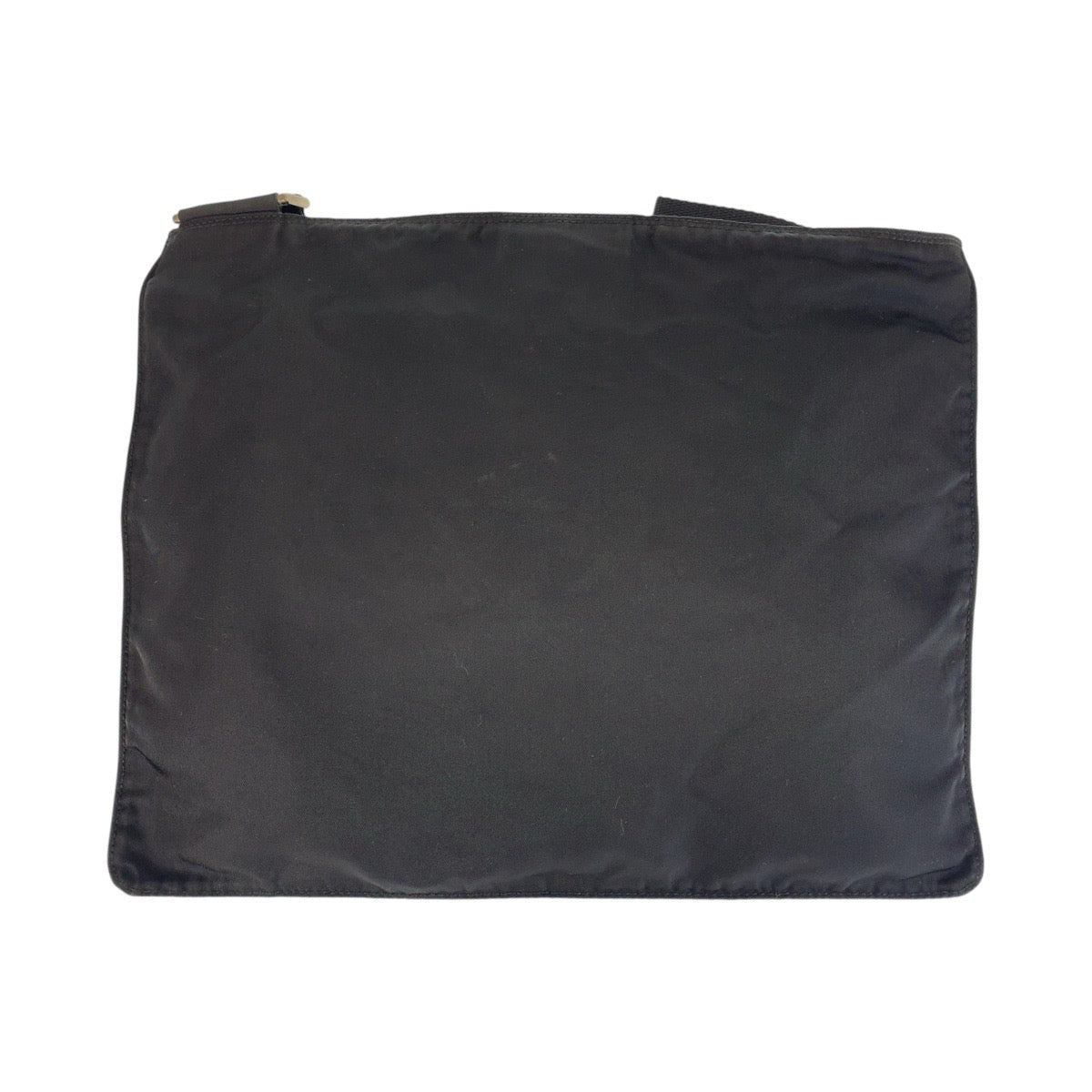 PRADA Shoulder Bag Nylon Black SilverMetal Shoulder Bag Messenger bag Test Triangle With logo Women - Style 6