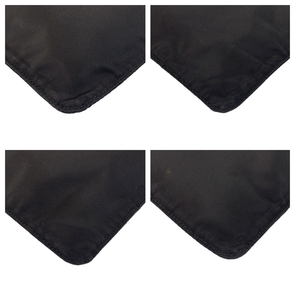 PRADA Shoulder Bag Nylon Black SilverMetal Shoulder Bag Messenger bag Test Triangle With logo Women - Style 6