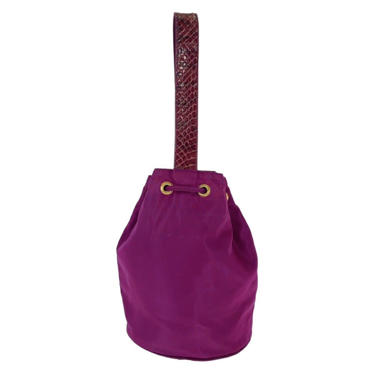 Prada Tessuto Python 2way shoulder bag