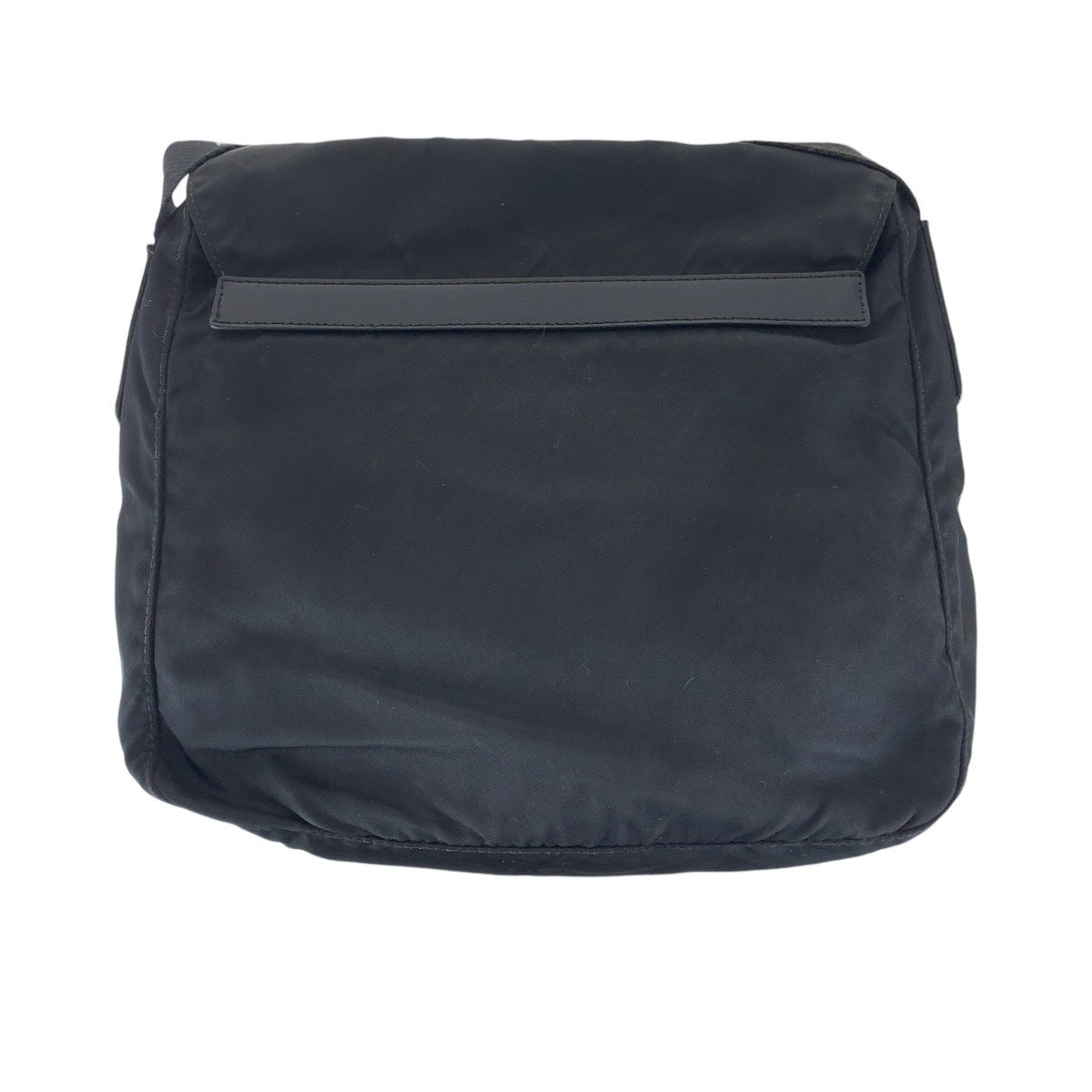 PRADA Shoulder Bag Nylon, Leather Black SilverMetal Shoulder Bag pochette Test Triangle With logo Women - Style 4