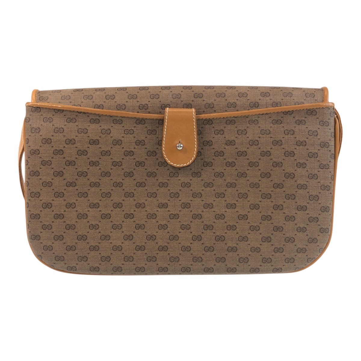 GUCCI Shoulder Bag 004 256 PVC, Leather Brown camel Shoulder Bag Messenger bag Old Gucci Micro GG Women