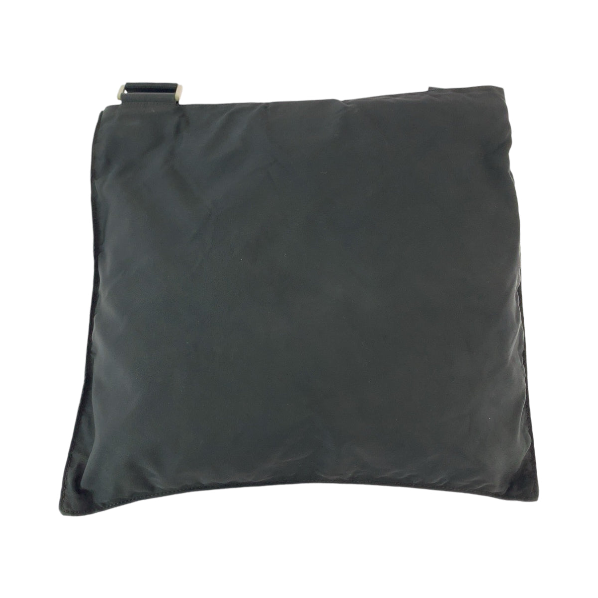 PRADA Shoulder Bag Nylon Black SilverMetal Shoulder Bag Messenger bag Test Triangle With logo Women - Style 3