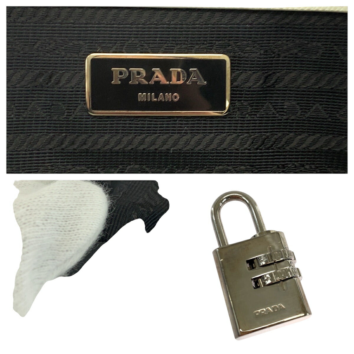 Prada Saffiano Leather Business Bag