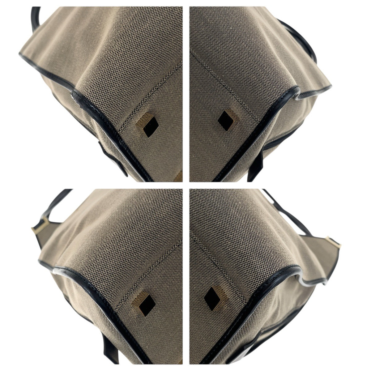 Gucci Jackie Canvas/Leather Shoulder Bag