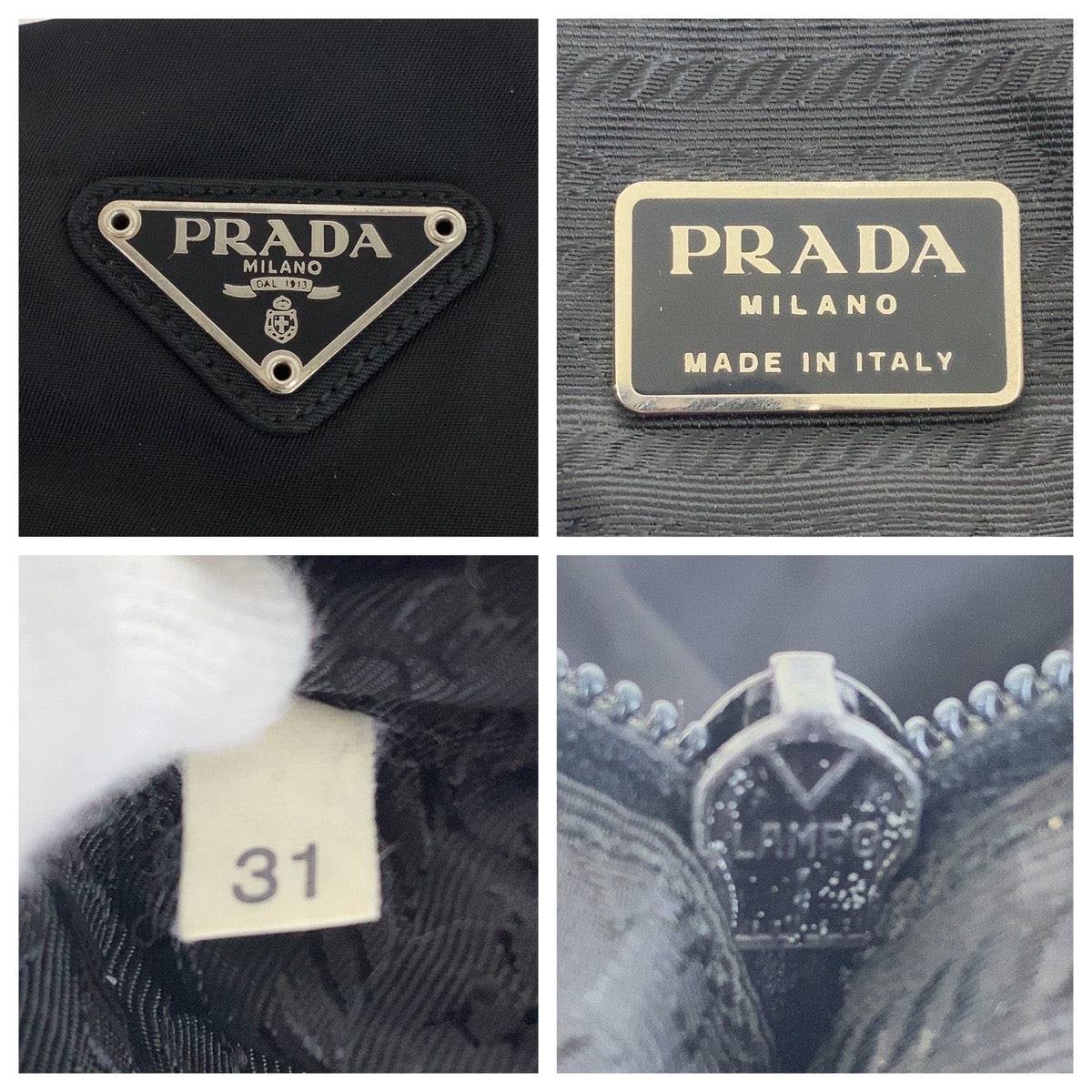 Prada Tessuto Nylon/Leather 2way Bag