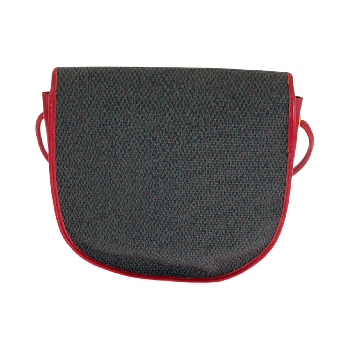 Saint Laurent YSL logo Leather Canvas Shoulder Bag