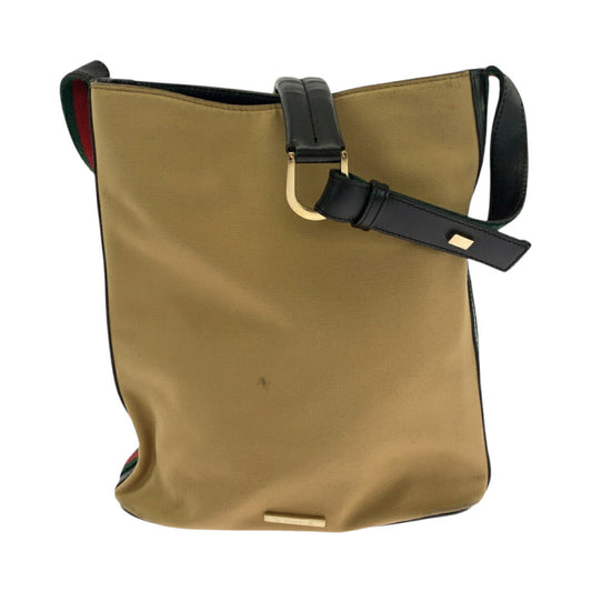 Gucci Sherry Line Canvas Shoulder Bag