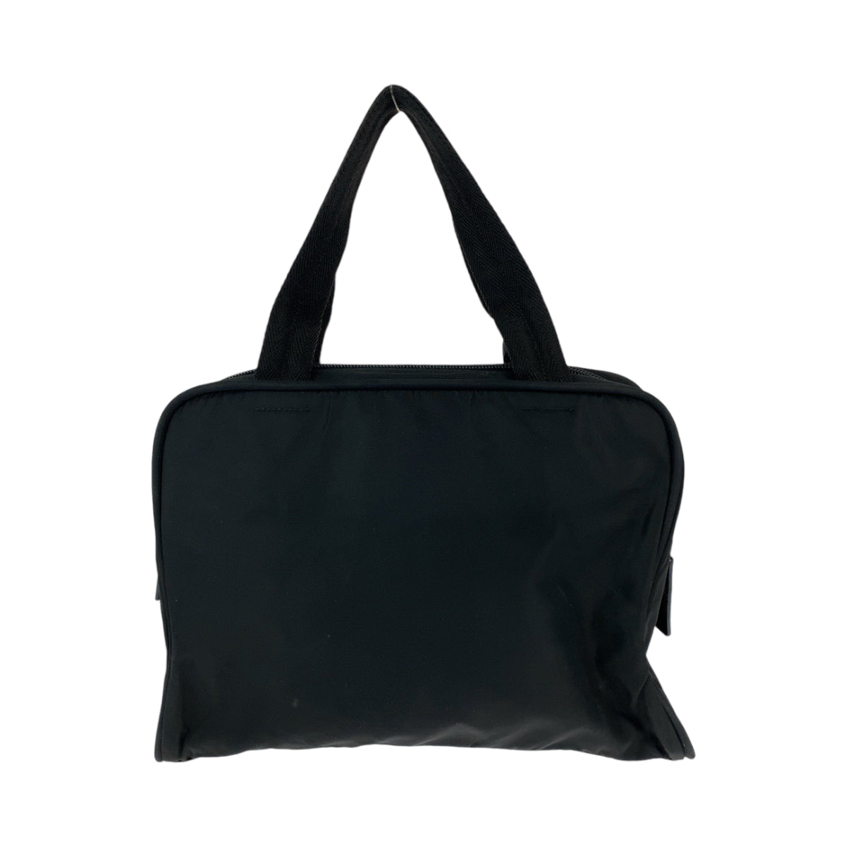 PRADA Handbag Nylon black Handbag Shoulder Bag Triangle With logo Women