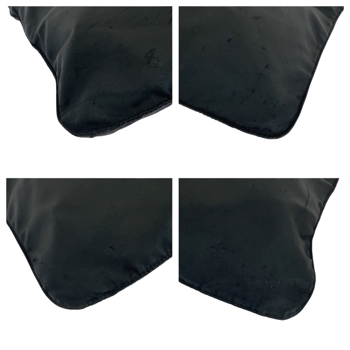 PRADA Shoulder Bag Nylon black Shoulder Bag pochette Test Triangle With logo Women - Style 2