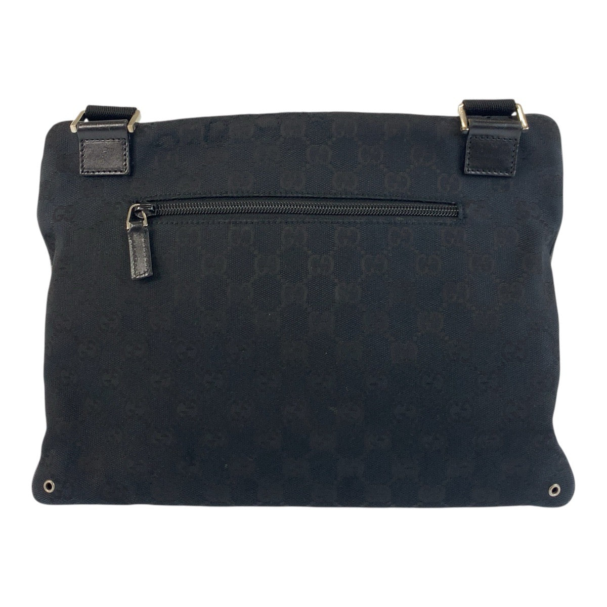 Gucci GG Canvas Leather Shoulder Bag