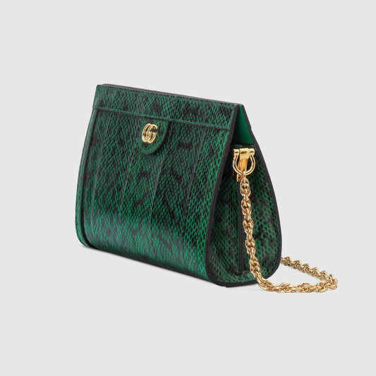 Gucci Monogram Chain Leather Crossbody