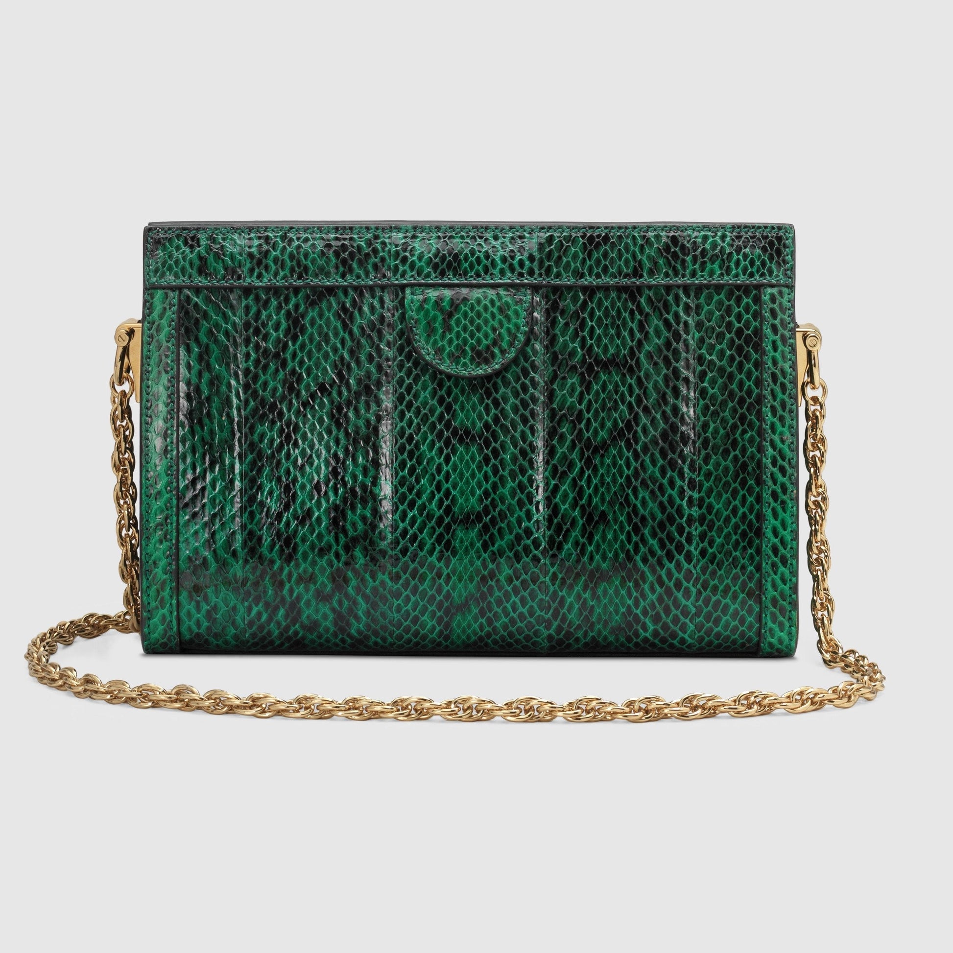 Gucci Monogram Chain Leather Crossbody