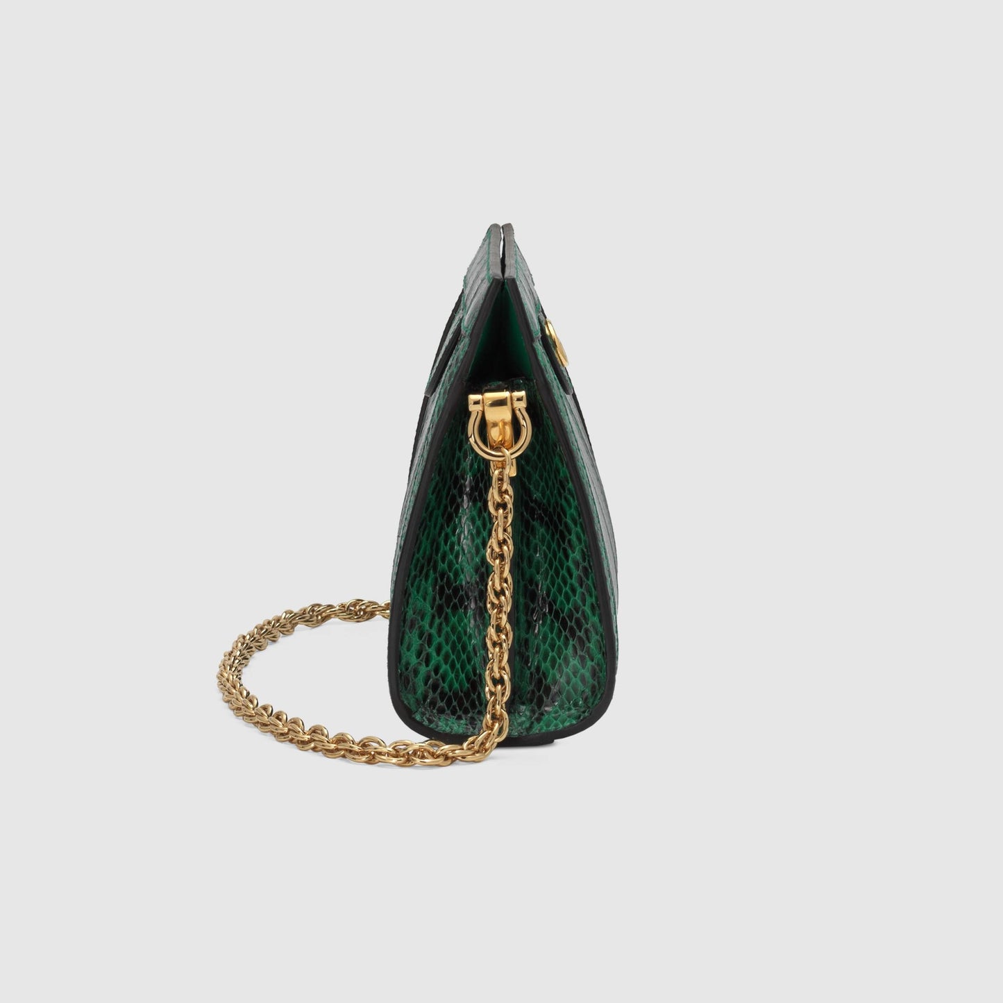 Gucci Monogram Chain Leather Crossbody